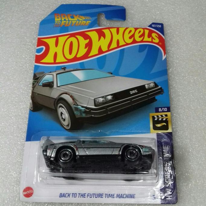 HOT WHEELS BACK TO THE FUTURE TIME MACHINE. 1955 DELOREAN. SCREEN TIME