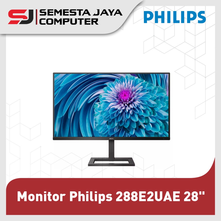 Monitor Philips 288E2UAE 28&quot; IPS HDMI DP USB Speaker Ergo Stand