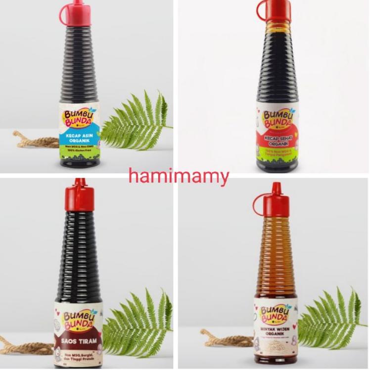 

♂ Kecap Bumbu Bunda Elia Kecap Manis Kecap Asin Minyak Wijen Saos Tiram Saos Teriyaki ○