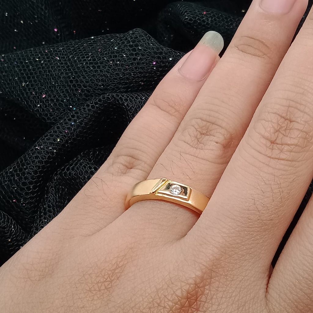 Cincin Emas 17K - 4.3 Gr Kadar 750 - 4351