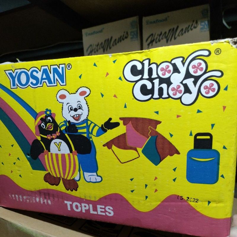 Yosan Choco Cup 6 Toples x 60 Pcs