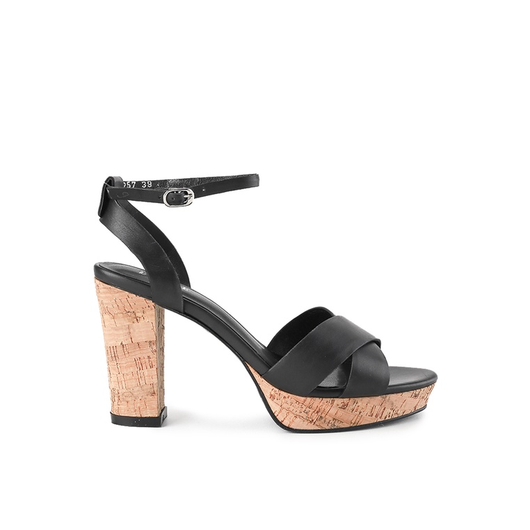 Sepatu Heels ELLE Original Leather insole Pernikahan Elegan Asli 100% Ladies 30257Za Wanita Cewek Hi