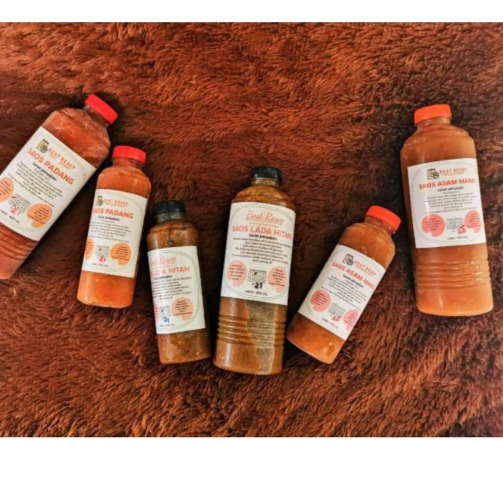 

Promo Menarik Saos Lada Hitam, Padang, Asam Manis, Panas 250 mL Khas Best Resep