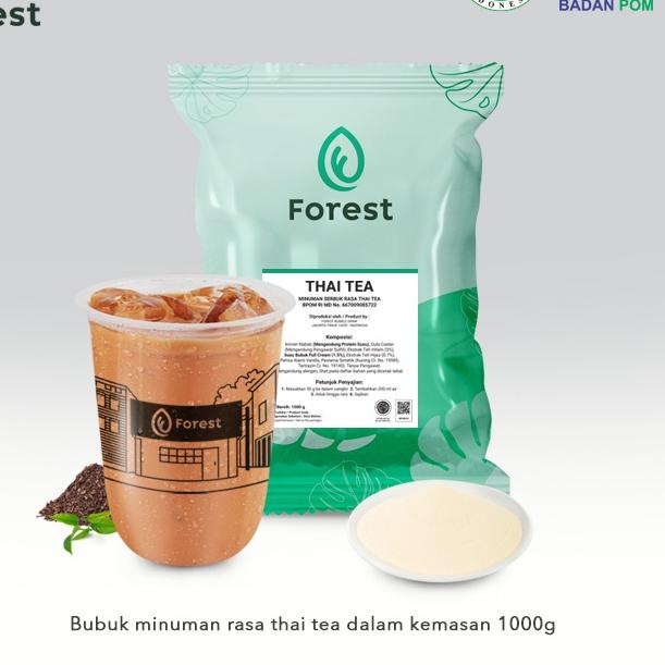 

Terbaru⭐-THAI TEA Bubuk Minuman Powder - Forest Bubble Drink