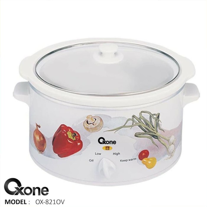 [ Oxone ] Slow Cooker Oxone OX 821 OV - 5 liter ORIGINAL