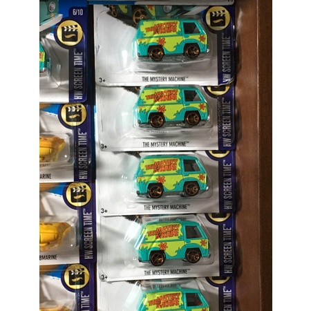 HOTWHEELS SCOOBY DOO MYSTERY MACHINE