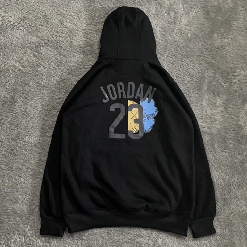 jaket sweater hoodie 23 air Jordan X Kaws basketball premium terbaru murah