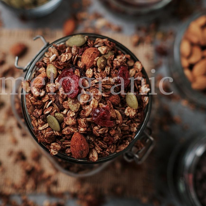 ◊ Granola Coco Chunk / Coklat / Chocolate Crunchy 500 gram ♘