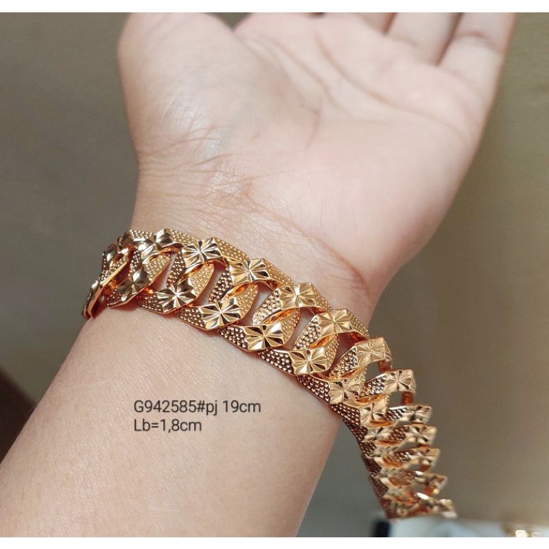 Gelang sisik naga rantai besar