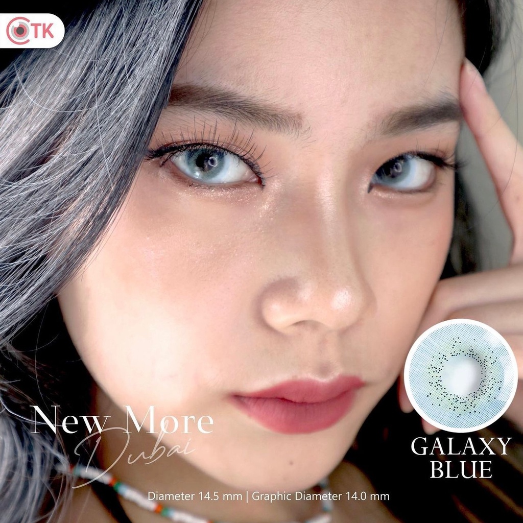 (GROSIR 22.000) Softlens NEW MORE DUBAI 14,5 MM Normal By CTK / Soflen New More Dubai / New More Dubai By CTK