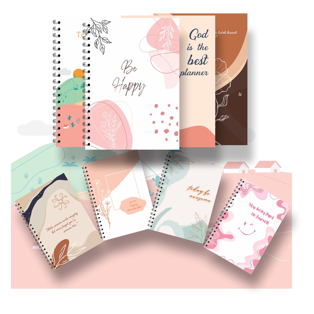 

NOTEBOOK A6 / BUKU CATATAN / NOTEBOOK MINI ISI 100 HALAMAN