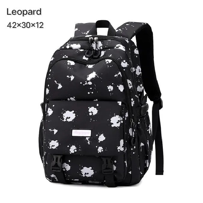 Tas Ransel Anak Sekolah Perempuan Sd Smp Sma Motif Mochila Polkadot