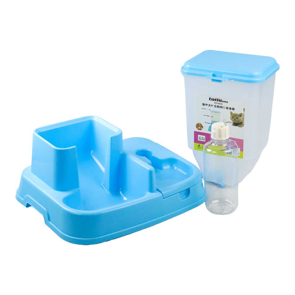 Tempat Makan dan Minum Anjing Kucing Automatic Pet Food Dispenser