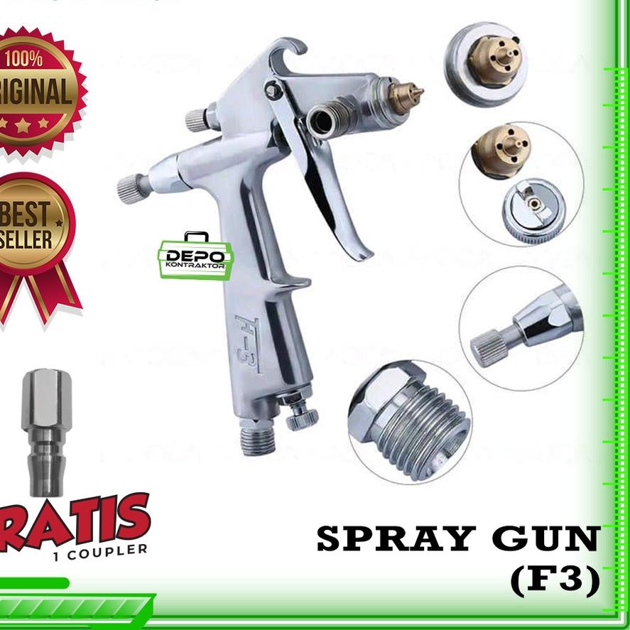 ♙ Alat Cat Semprot  AUARITA F3 Spray gun Mini F-3 READY STOK ✾