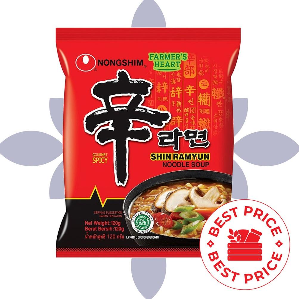 

4.4 Flash Sale NONGSHIM - SHIN RAMYUN SPICY GOURMET MUSHROOM - 120 GR (MIE INSTAN KOREA)