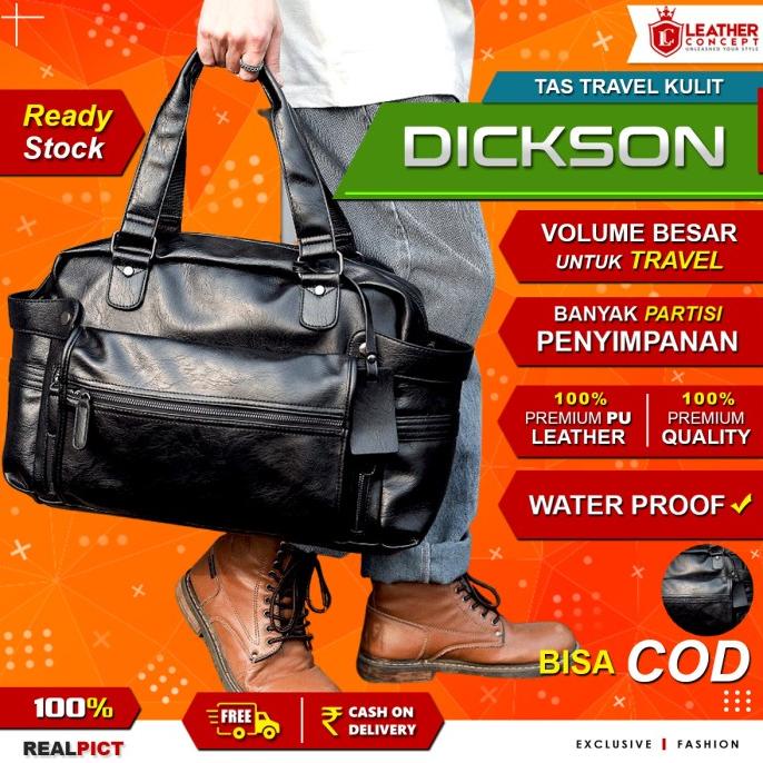 Tas Travel Kulit Tas Gym Kulit Travel Bag Kulit Tas Kulit Dickson