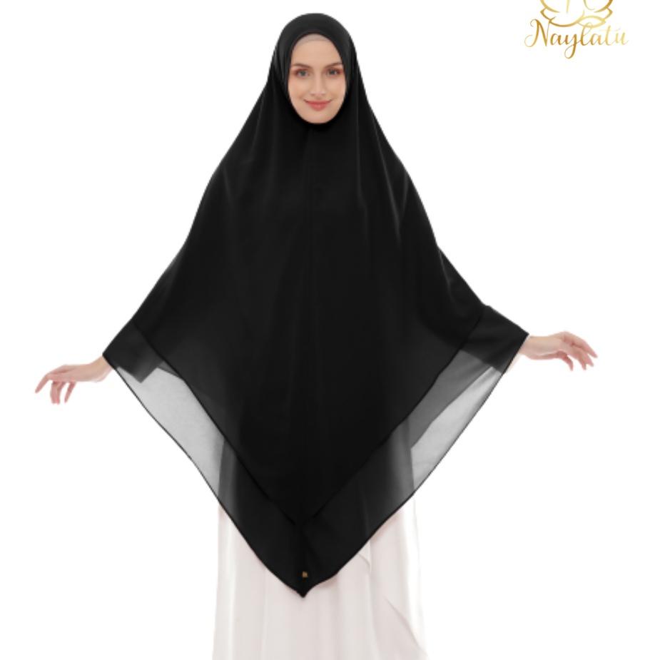 ➲ NAYLATU - Jilbab Hijab Khimar Nonpad Ansaria Ceruty Babydoll Ori Naylatu ☎