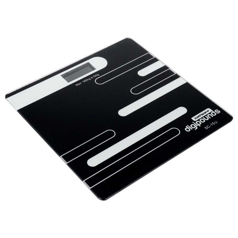 Taffware Digipounds Timbangan Badan Digital + Temperatur Ver. USB - SC-15U