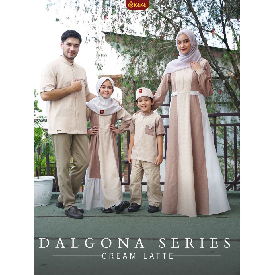 GAMIS ANAK SERIES DALGONA SARIMBIT KEKE 2023