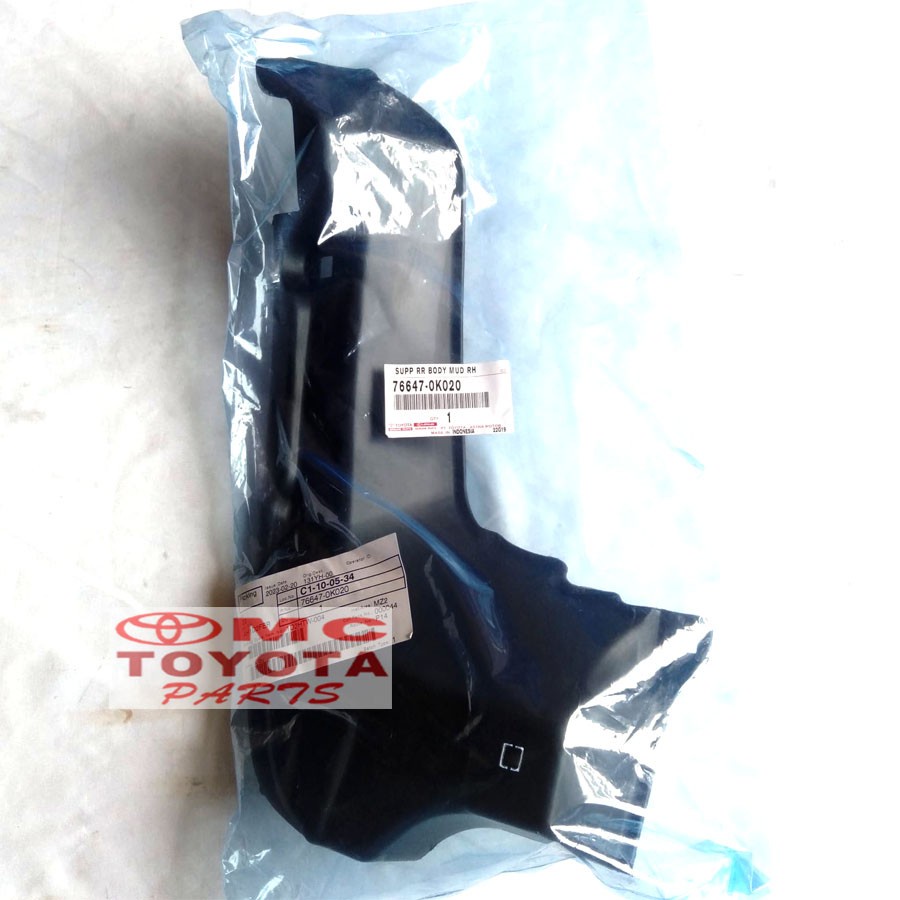 Liner Fender Spakbor Belakang Kanan Kijang Innova 76647-0K020