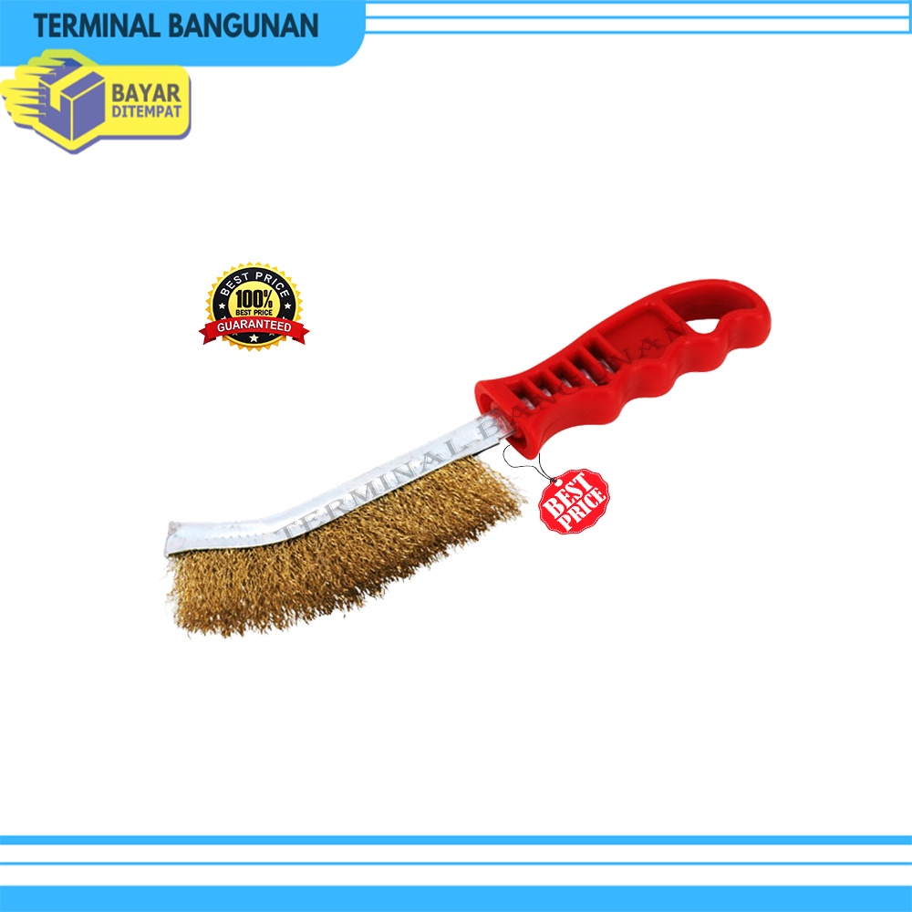 Sikat Kawat Gagang Golok Sikat Kawat Baja Kuningan