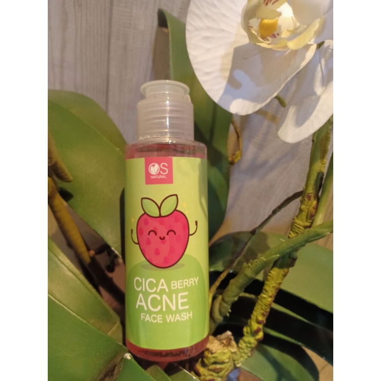 Jual LARISSA CICA BERRY ACNE FACIAL WASH SABUN WAJAH JERAWAT DAN
