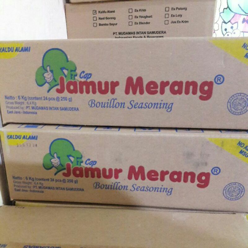 Kaldu Jamur Merang 250g 40kg