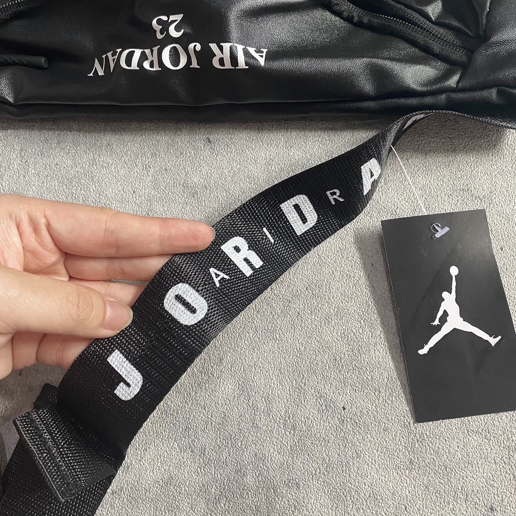 WAISTBAG AIR JORDAN LEATHER PU / TAS JORDAN / WAISTBAG JORDAN