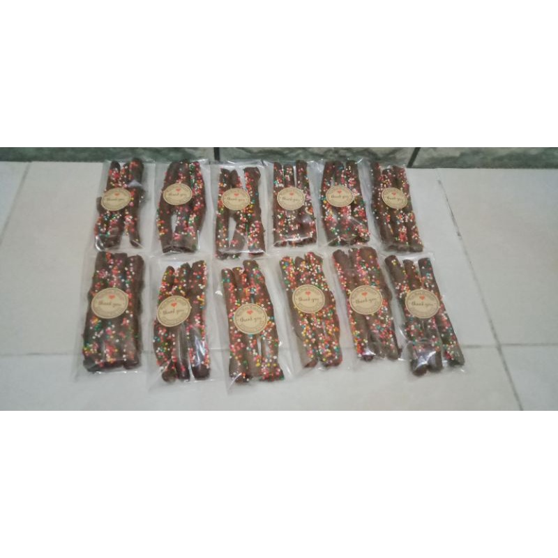 

Stik pangsit coklat Home Made