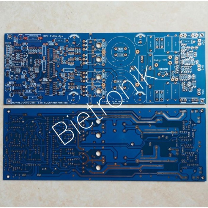 Terlaris Pcb Ampli Class D D2Kneo Fullbridge