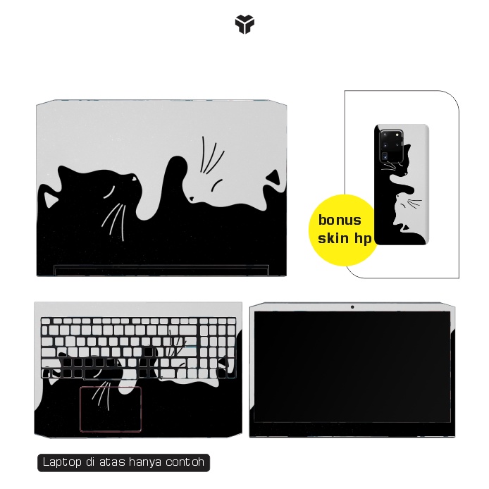 Stiker Case Laptop Lenovo Ideapad 300 Fullbody - [Request Design]