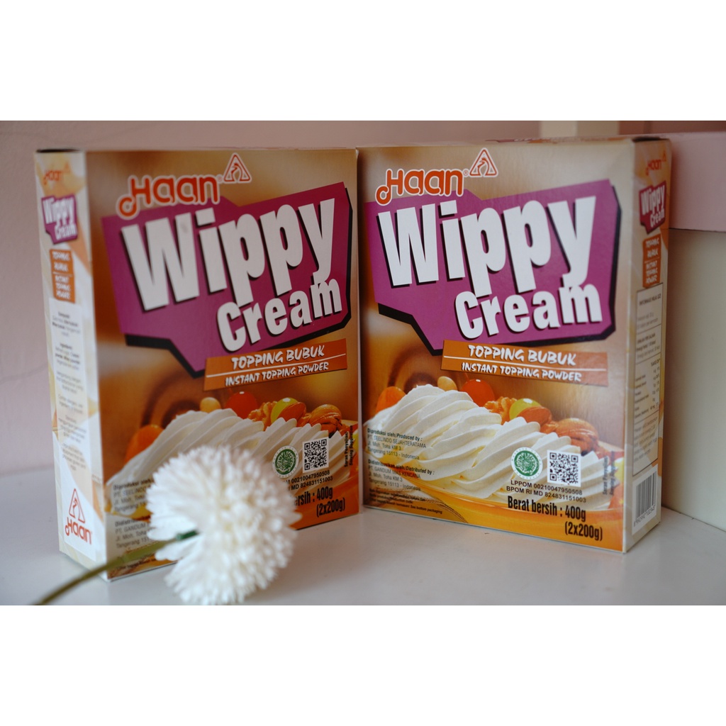 

Haan Wippy Cream - Whipped Cream 400gr