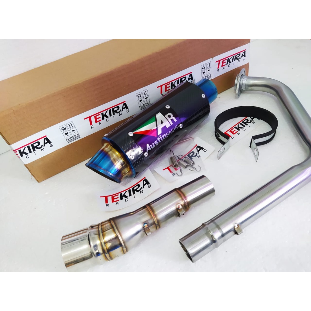 Knalpot Austin Racing Underbelly All New Kawasaki Ninja 250 SL 250SL RR Mono Bajaj Pulsar 135 180 ns