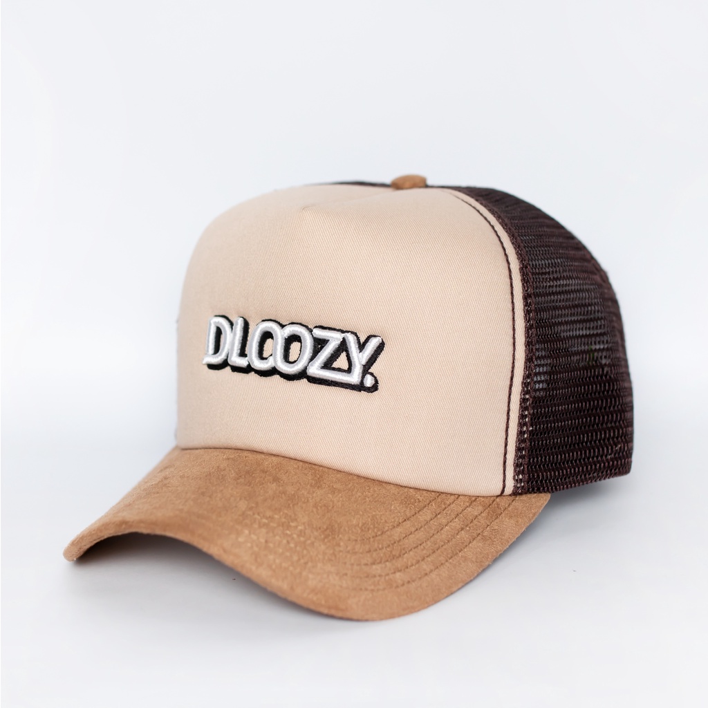 Dloozy Topi Pria Distro Original Trucker Hat Topi Jaring Dlz22