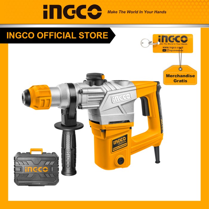Mesin Mesin Rotary Hammer 28Mm + Kg Ingco Rh10508