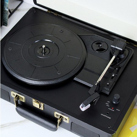 Terlaris Player Pemutar Piringan Hitam Gramophone Vinyl Record Player Vintage