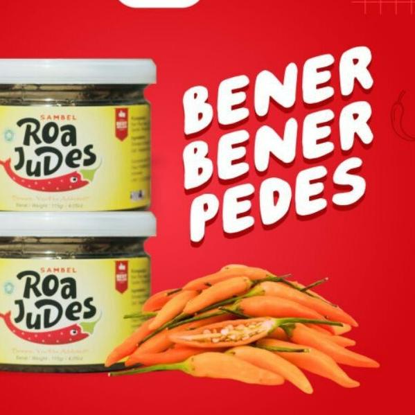

☁ Sambel Roa Judes ( Paket Isi 3 Jar ) ☼