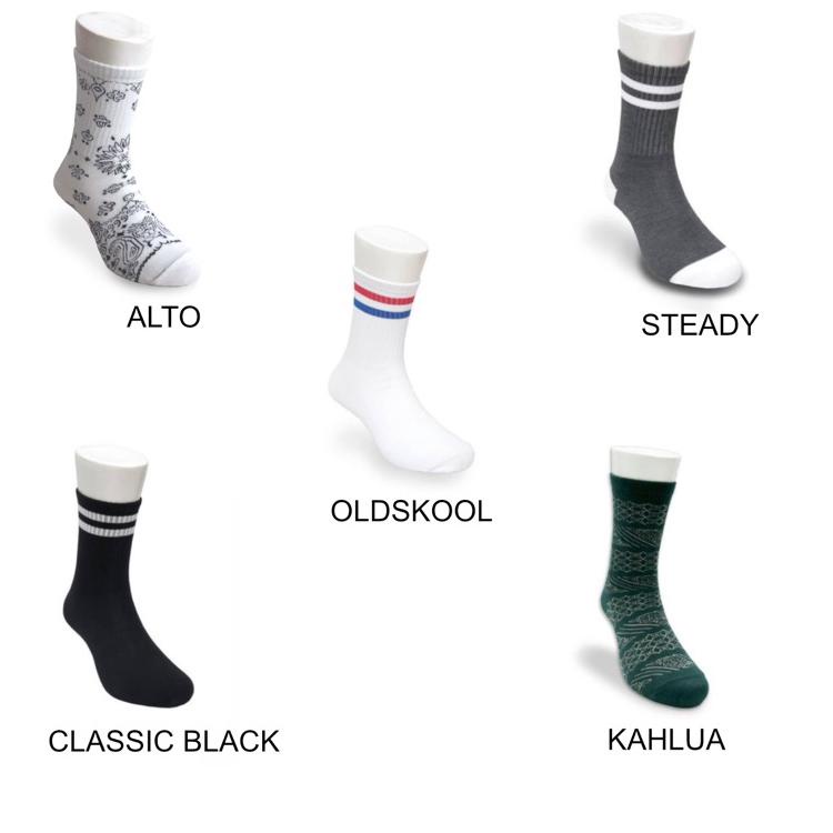 ۝ Paket crew socks 5 pasang ♥