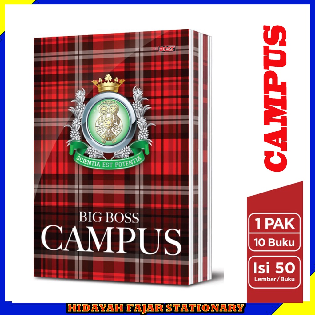 

BUKU BIG BOSS 50 LEMBAR - BUKU CAMPUS - BUKU TULIS