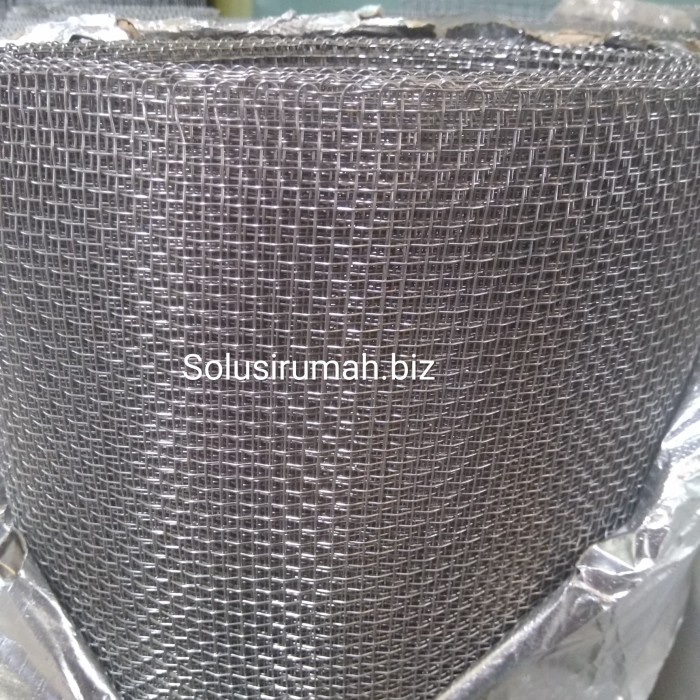 Termantab] AYAKAN SARINGAN BERAS SS 025-035MM*1M MESH 7 -2.830MM SS / meter