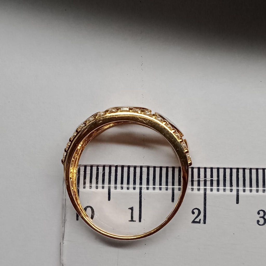 Cincin emas 17k - 2.85 gr kadar 750 - 4290