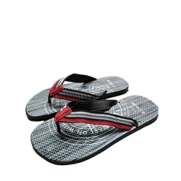 Sandal Pria Sandal jepit Casual Distro Karet Boloni Terbaru / Sandal Cowok