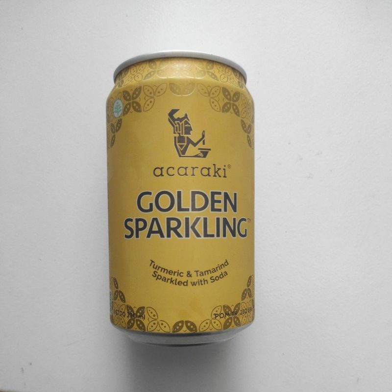 

Acaraki Golden sparkling can 320 ml