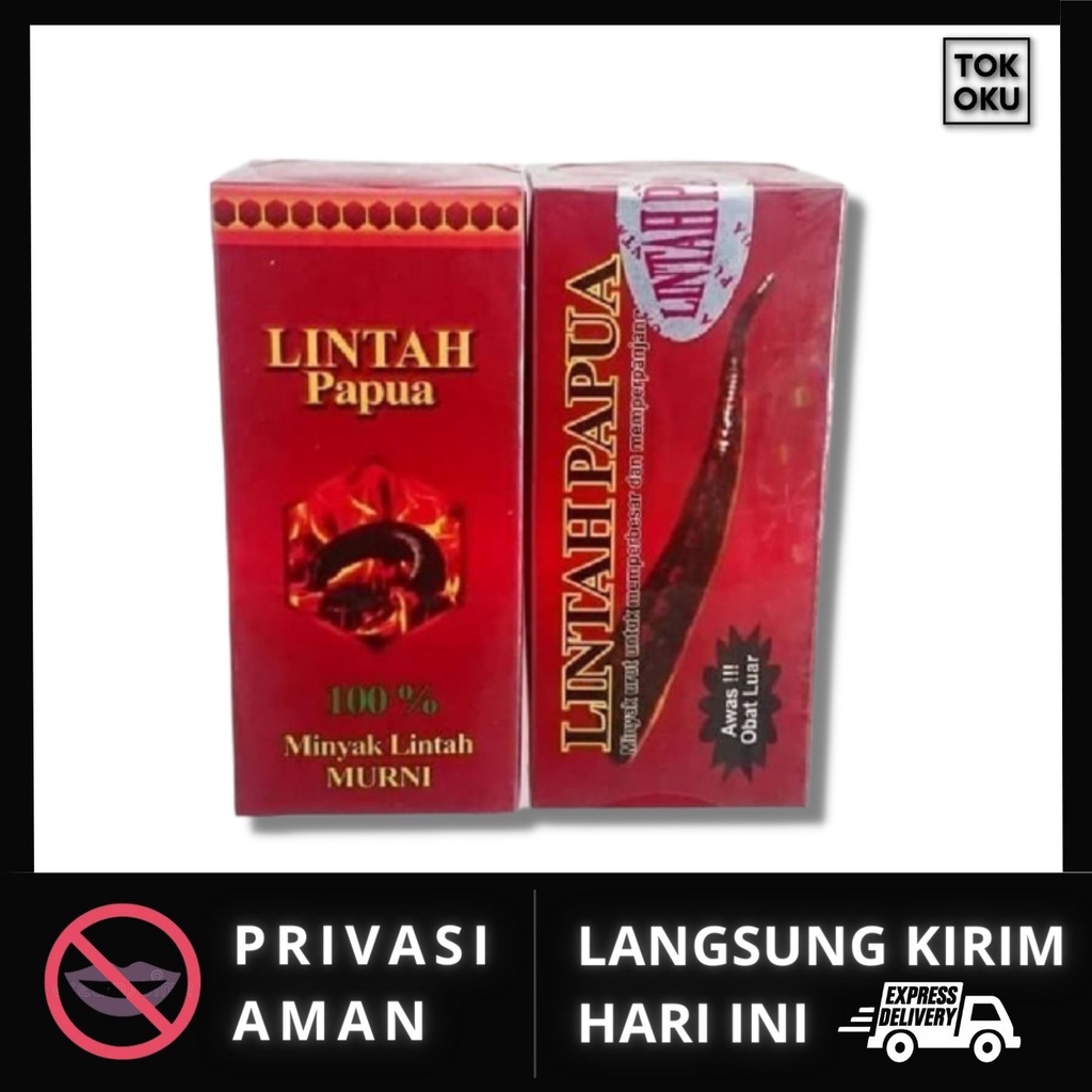 Minyak Lintah Merah Papua Original