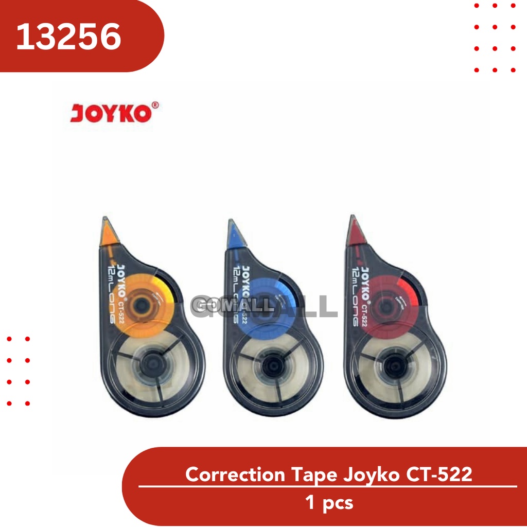 

Correction Tape / Pita Koreksi Joyko CT-522