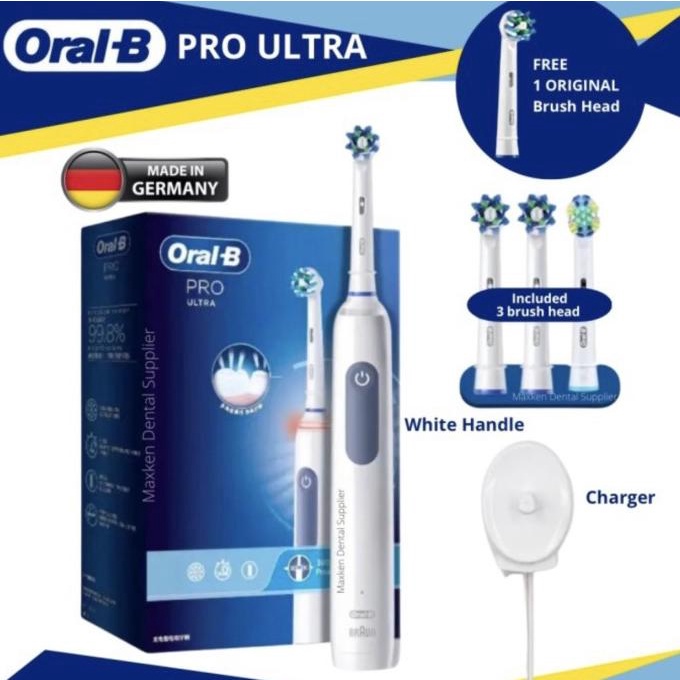 Oral B Pro 4000 electric toothbrush sikat gigi elektrik