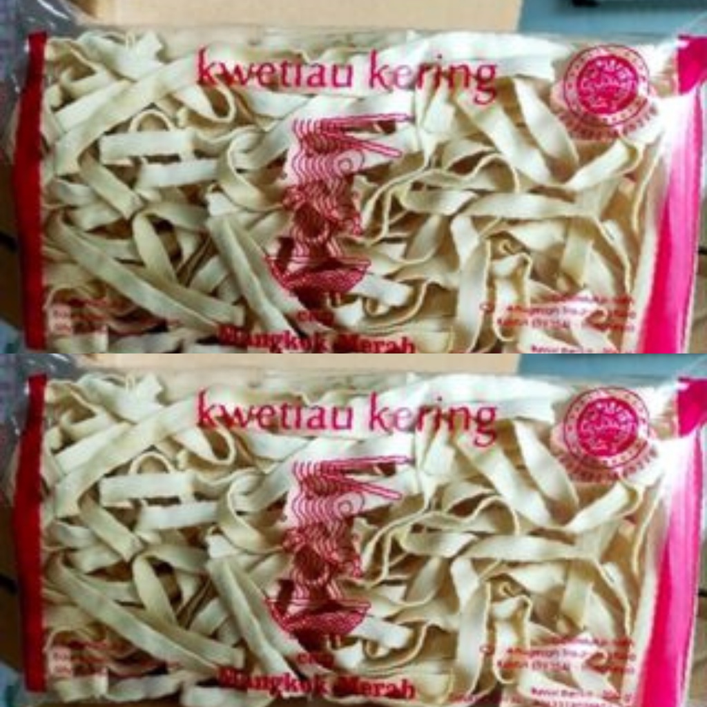 

Kwetiau Kering 200gr Kwetiau Cap Mangkok Merah Halal