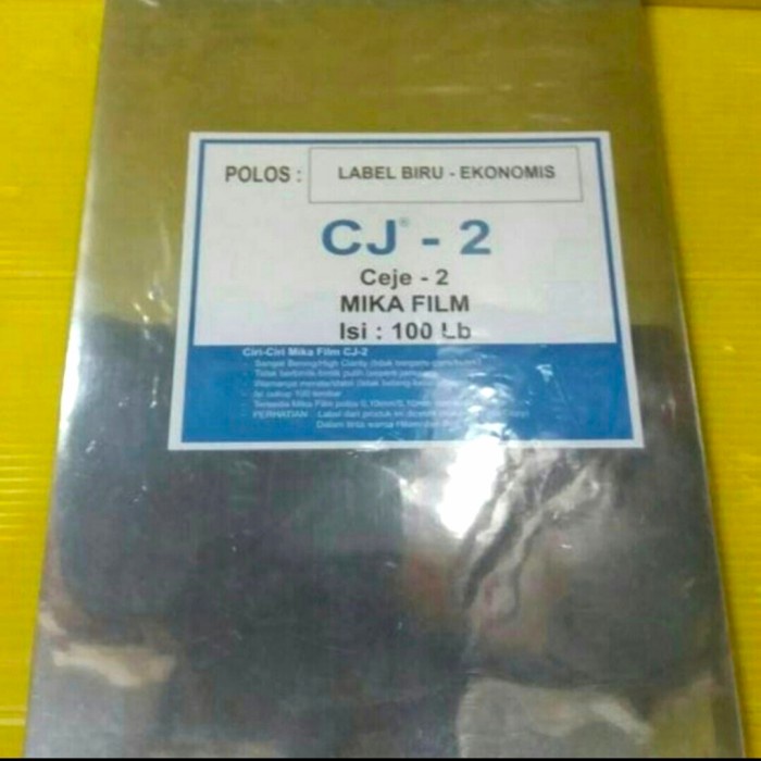 

Terlaris Cover Jilid Mika Ukuran A4/F4 (Per Pack Isi 100 Lembar)