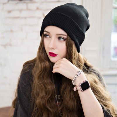 Wig Topi Kupluk Wanita Panjang Bergelombang High Quality Fashion Beauty Hair Natural