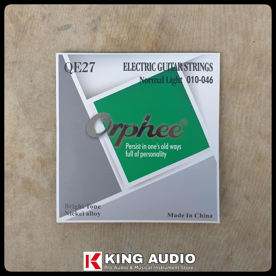 Senar Gitar Orphee QE27 QE-27 QE 27 Electric Guitar Strings